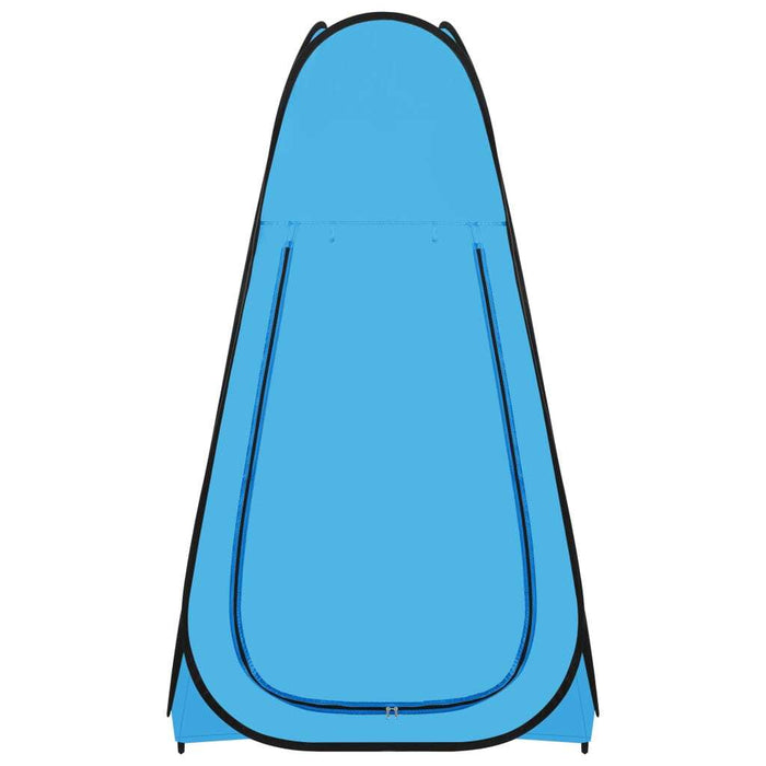 vidaXL Pop Up Shower Tent Blue