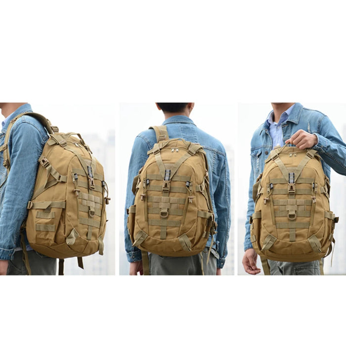 Large Capacity Backpacks Waterproof Nylon Military Tactics Molle Army Bag Men Backpack Rucksack For Hike Travel Backpacks