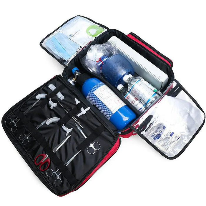 Empty First Aid Kit Waterproof Multi-function Reflective Rescue Bag Home Travel Sport Emergency Medical Case Doctor Visiting Bag
